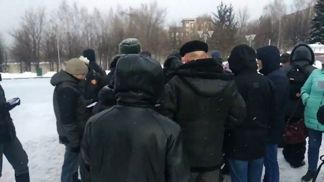 Пикет у Монумента. Ижевск 03.02 .2019 смотреть онлайн