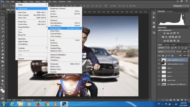 Harsh Edit Photoshop CC Tutorial 2018 - Oil paint смотреть онлайн