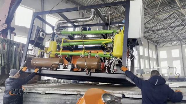 УТД - Установка термической деструкции. Загрузка первой мини установки. смотреть онлайн