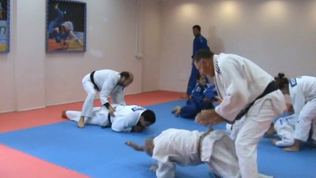 Judo for competitions from Vladimir Elchaninov, seminar in Haifa, Israel. смотреть онлайн