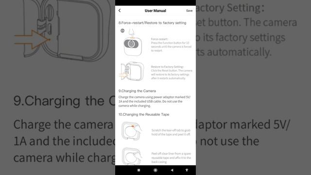 Xiaomi Xiaomo CG010 AI Mini Mi Portable Selfie Camera English Quick Start And Specifications