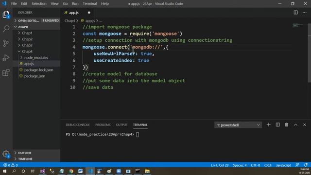 Database Operation with MongoDB using Node js смотреть онлайн