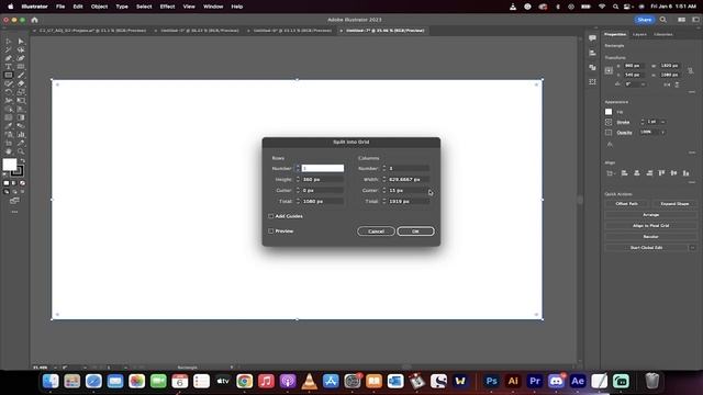 How To Create Grids, Gutters, and Guides - Adobe Illustrator 2023 смотреть онлайн