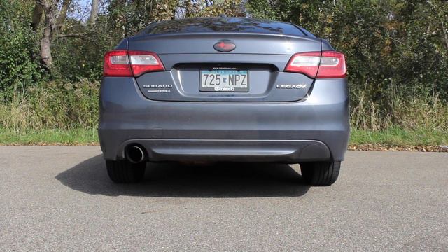 Straight Pipe 2015 Subaru Legacy Cold Start, Revs, Driving Sounds смотреть онлайн
