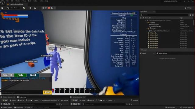 Action RPG Multiplayer Starter Template + ALS V4 Replicated смотреть онлайн