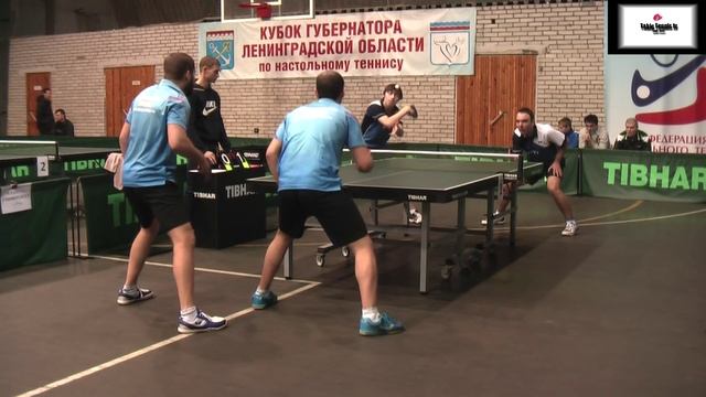 Настольный теннис.Иванов,Мовсисян(Спб) - Москаев,Мартюшев(Н.Новгород,Ухта) смотреть онлайн