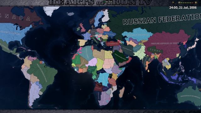 Non-Historical Mordern Day ! Hoi4 Timelapse смотреть онлайн