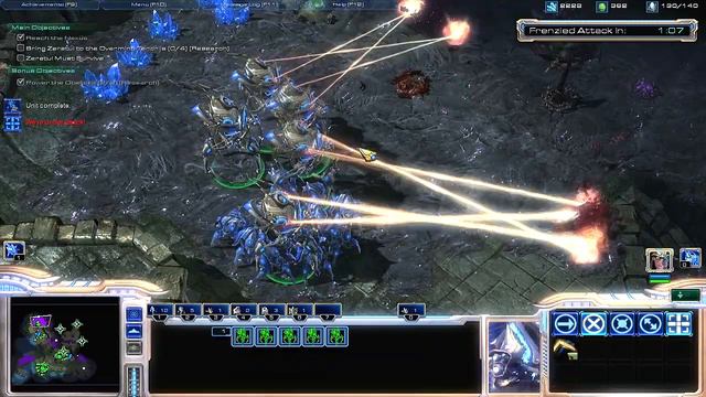 Ⓦ Starcraft 2 WoL Walkthrough ▪ Brutal - Echoes of the Future ▪ Protoss Mission 3 смотреть онлайн