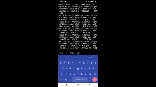 How to install python, python2 or 3 ,git in termux . Error fixed смотреть онлайн