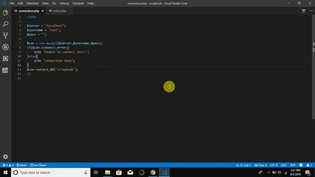 How to Create Connection with Database in PHP MySQL - PHP Tutorials in Hindi смотреть онлайн