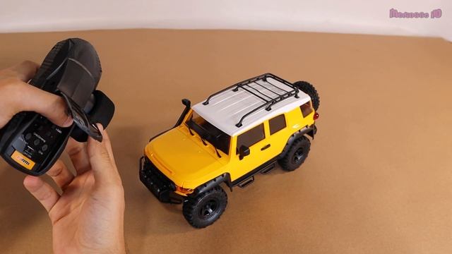 1/18 Scale Toyota Fj Cruiser RC Crawler By Eachine & FMS – Unboxing And Climbing Test