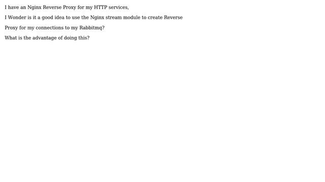 DevOps & SysAdmins: Reverse Proxy For Rabbitmq? смотреть онлайн