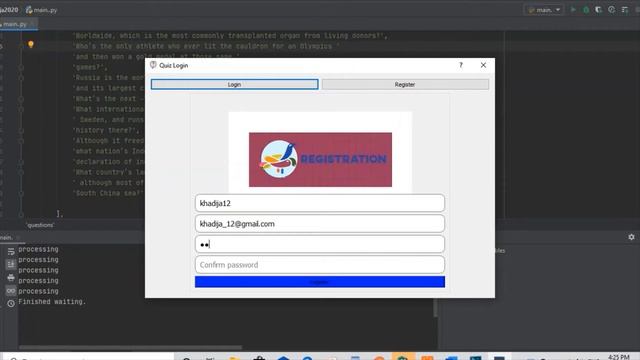 Quiz App | Python | PyQt5 смотреть онлайн