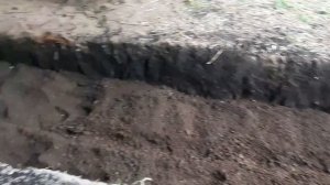 Смотровая яма в гараж. Копает мотоблок!?⚡⚡⚡