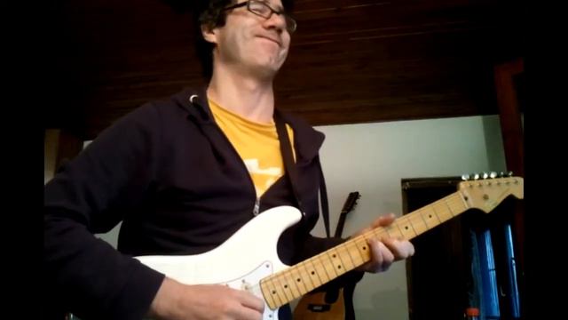 Squier 50s Olympic white solo Money Pink Floyd смотреть онлайн