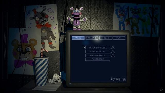 FNAF 6 - All Secret Rare Animatronic Game Over Scenes (Freddy Fazbear's Pizzeria Simulator) смотреть онлайн