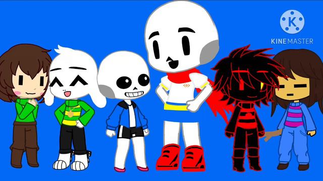 All my Undertale Canon Designs rn Also Happy Valentines Day смотреть онлайн