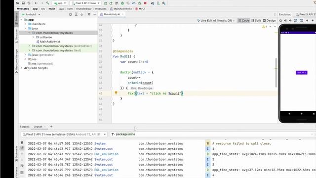 States in Jetpack Compose | State Hoisting | Jetpack composes the state's detailed explanation смотреть онлайн