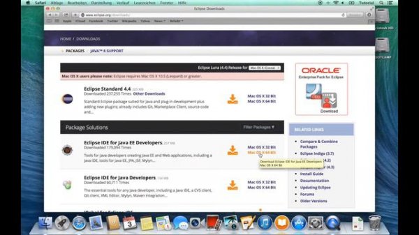 Eclipse - Download (Mac)