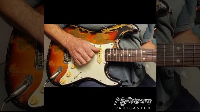 MyDream Partcaster Custom Built - Heavy Relic Sunburst SRV A2 CBS смотреть онлайн