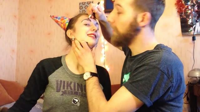 Мой парень делает мне макияж TAG ||| My my boyfriend does my makeup TAG ||| Мой День Рожденья!) смотреть онлайн