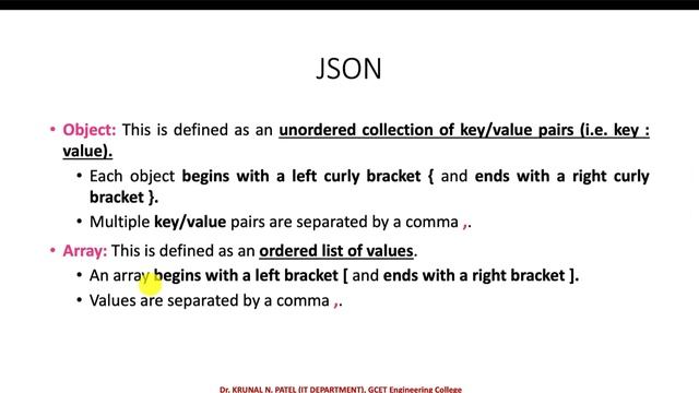 Full Stack Web Development- Lecture 32- JSON Tutorial- JSON introduction with Example смотреть онлайн