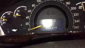 Ремонт приборной панели на Mercedes-Benz W220 S400cdi