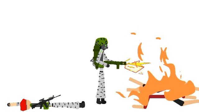 Hecu FlameTrower Test (Sticknodes) Test смотреть онлайн