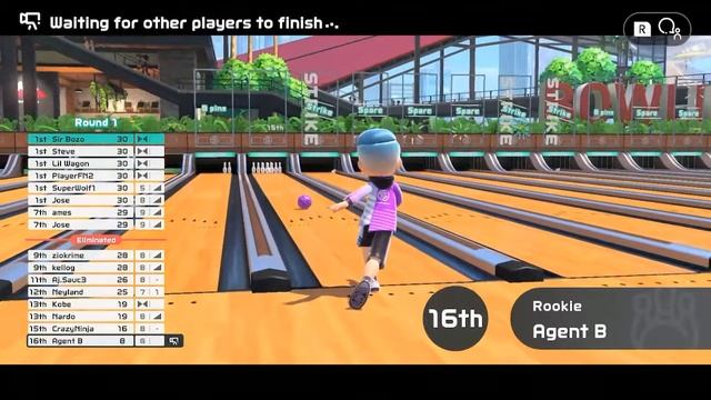 Bowling And Chambara Wins | Nintendo Switch Sports Online Play Test Gameplay смотреть онлайн