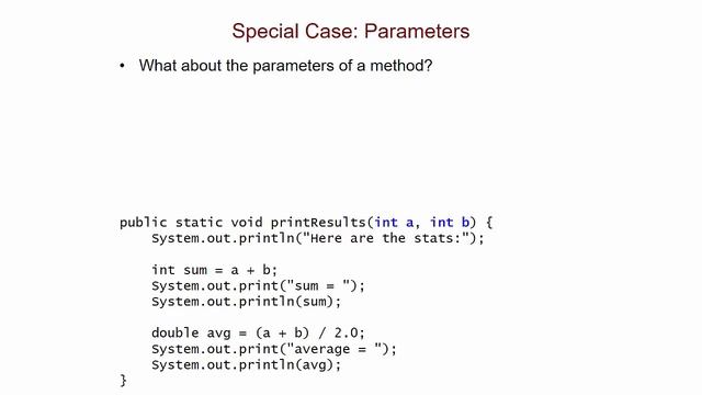 Variable Scope in Java смотреть онлайн