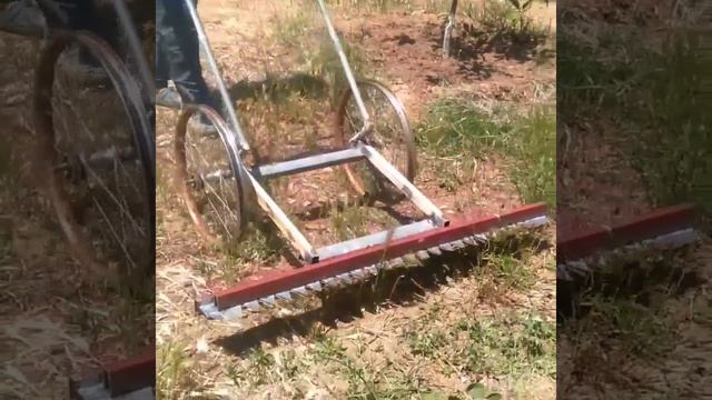 how to make a lawn mower from scrap iron. ( ot çim çayır biçme makinası nasıl yapılır) смотреть онлайн