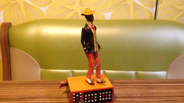 Заводная механическая игрушка -Танцующий афроамериканец -"OH-MY".Lehmann.Германия.RRR смотреть онлайн