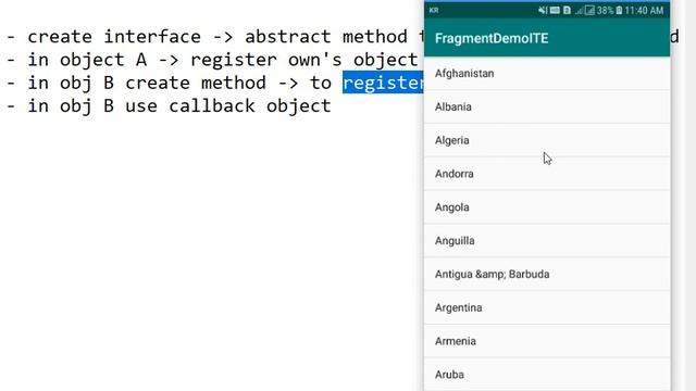 Fragment demo && callback,android fragment,fragment with listview смотреть онлайн