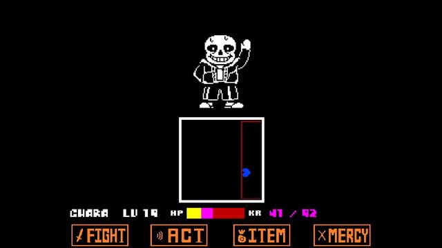 Beating sans the skeleton (Undertale) смотреть онлайн