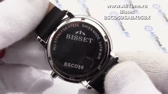 Обзор. Мужские наручные часы Bisset BSCD59SABX05BX смотреть онлайн