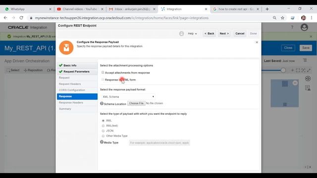 Create REST API in Oracle Integration Cloud Service смотреть онлайн