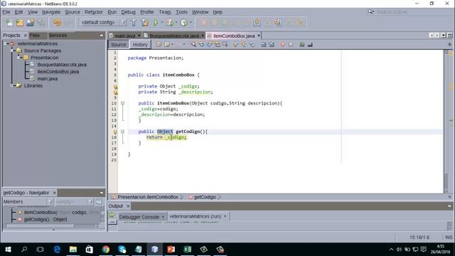 (semana 6) Matrices en JComboBox [con Java-Swing] смотреть онлайн