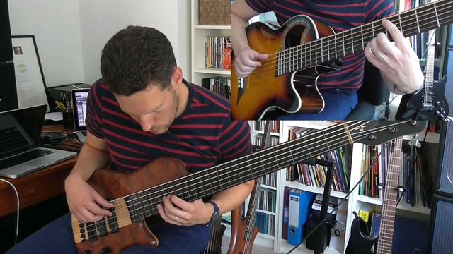 Jazz on Fretless & Acoustic Bass - In a Sentimental Mood - Bass Practice Diary - 4th September 2018 смотреть онлайн