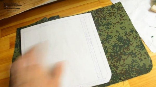 Накладной карман на молнии Как сшить Обработка накладного кармана