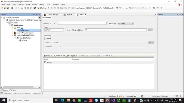 CODESYS Tutorial - Rename File using SysFile смотреть онлайн