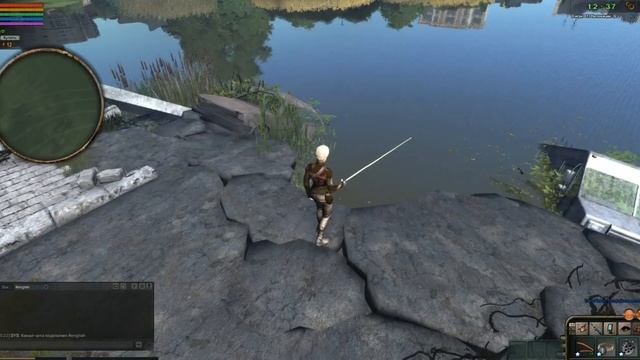 Atom Fishing 2 - Начало игры. Как играть. смотреть онлайн