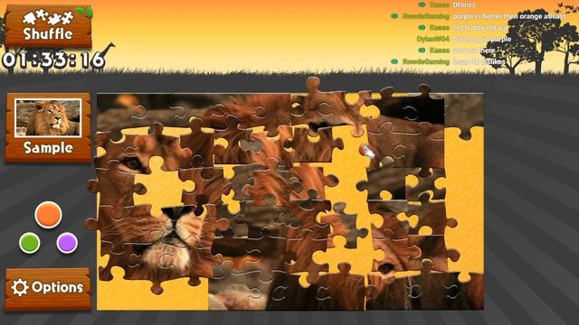 Doing A Jigsaw Puzzle LIVE! - Wild Animals Animated Jigsaws смотреть онлайн