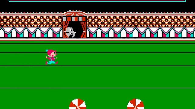 Circus Charlie Walkthrough/Gameplay NES HD 1080p смотреть онлайн