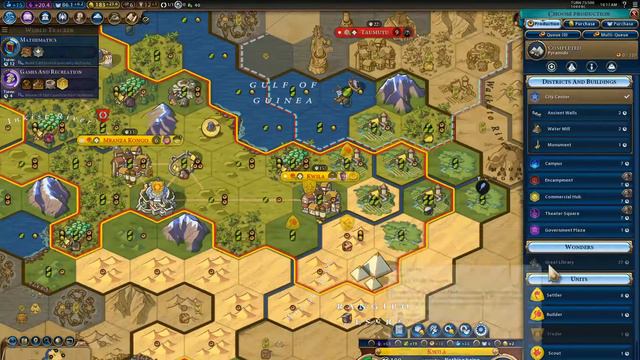 Civilization 6 Gathering Storm - Deity with random leader - Day 9 смотреть онлайн
