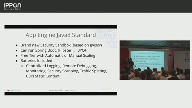 JHIPSTER CONF : JHipster on Kubernetes / Google App Engine by Ray Tsang & Ludovic Champenois смотреть онлайн