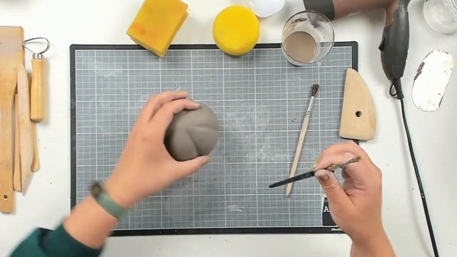 Бесплатный мастер-класс по керамике «Тыква» смотреть онлайн