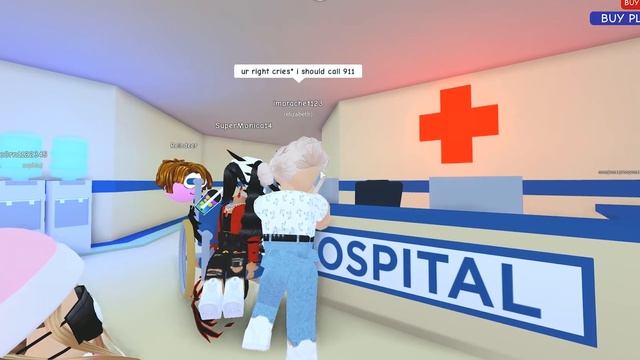 Who Will Adopt Baby? Meep City Roblox Hospital RP Cookie Swirl C смотреть онлайн