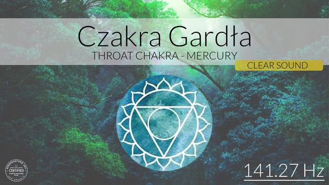 Tuning fork - Throat chakra, Czakra gardła, Merkury, Vishuddha 141.27 Hz KAMERTON, EXPRESS YOURSELF смотреть онлайн