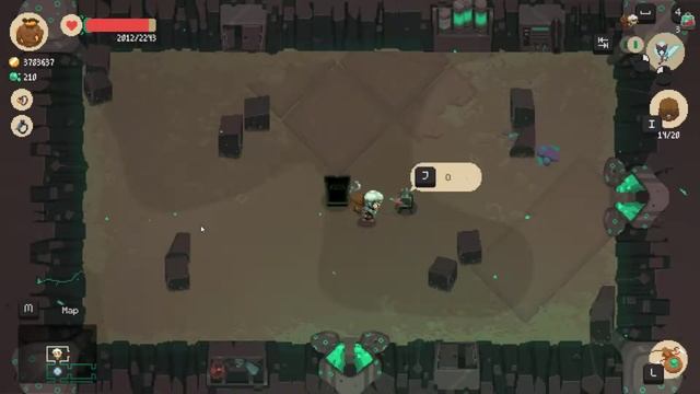 Moonlighter - Wanderer Dungeon II (Dual Weapon Skeleton Boss) смотреть онлайн