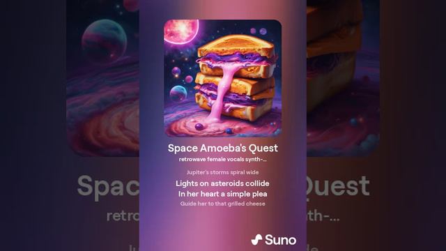 Diana Grilled Cheese [Suno AI] - Space Amoeba's Quest